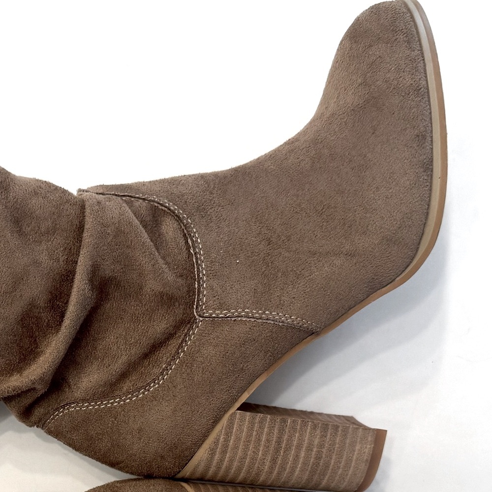 Oasis Society Beige Women's Heeled Boots - Picture 10 of 14